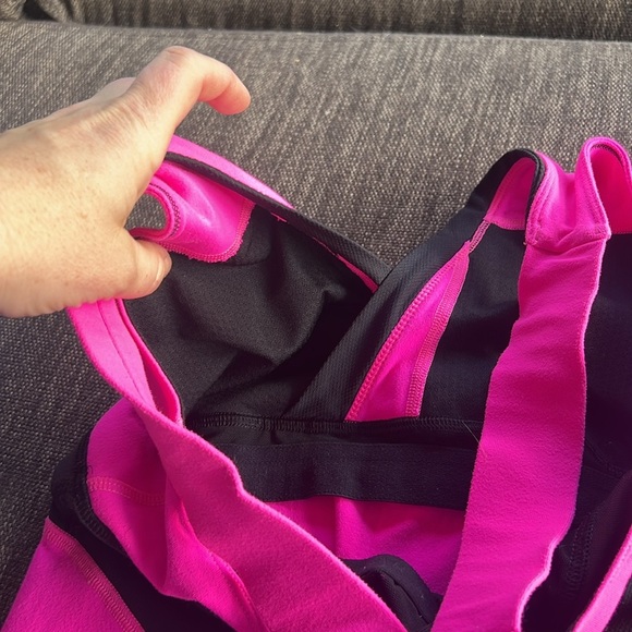 Lululemon Pink and Black Tank Top - Picture 4 of 4